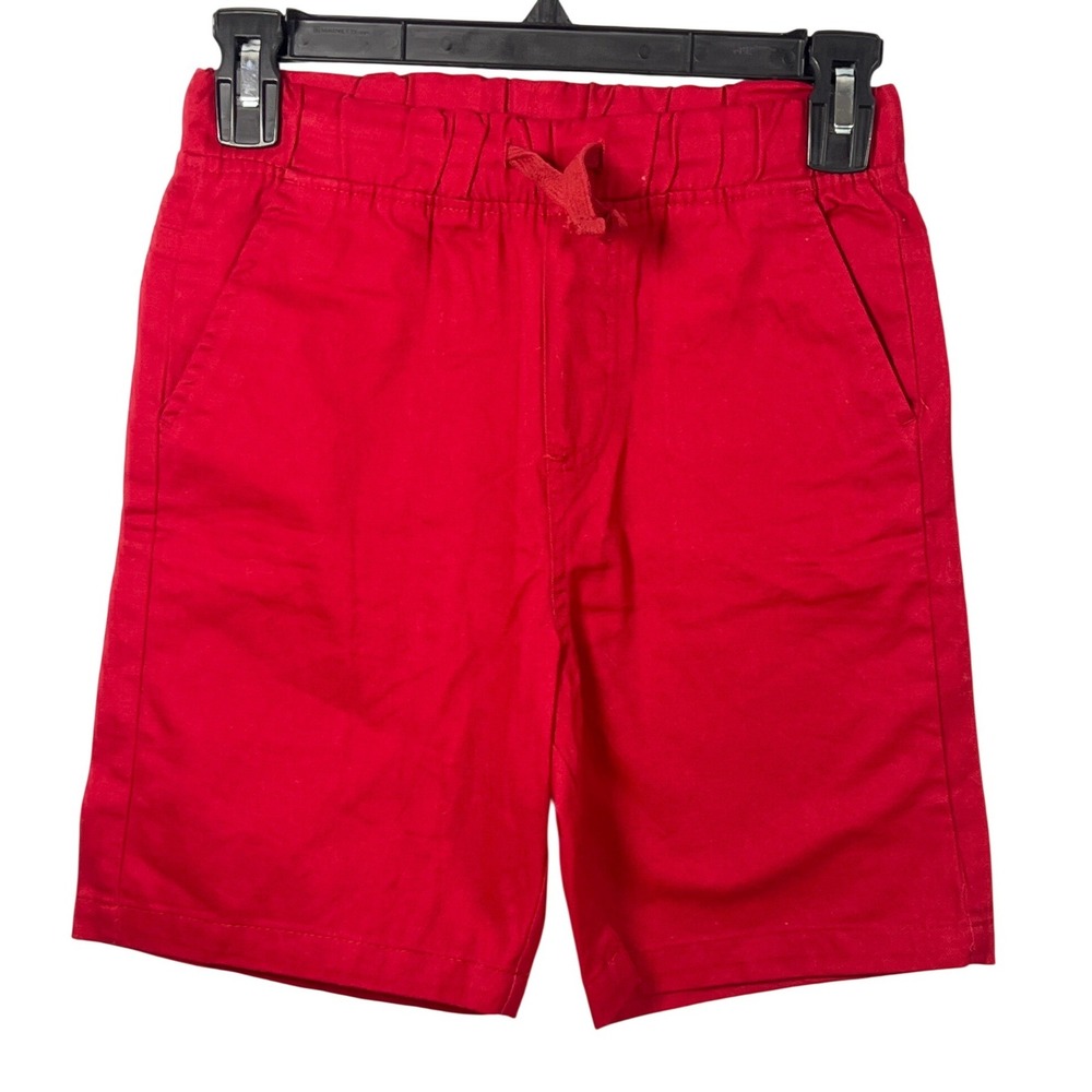 Ben‎ Sherman Kids Pull On Red Dress Shorts Boys Size Small Preppy Cottage